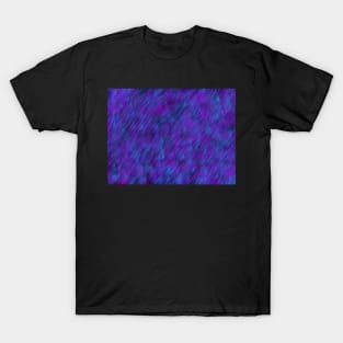 Pink blue abstract T-Shirt